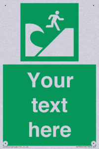 Custom Safe Condition Tsunami evacuation area